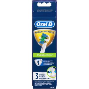 Oral-B FlossAction Electric Toothbrush Replacement Brush Heads