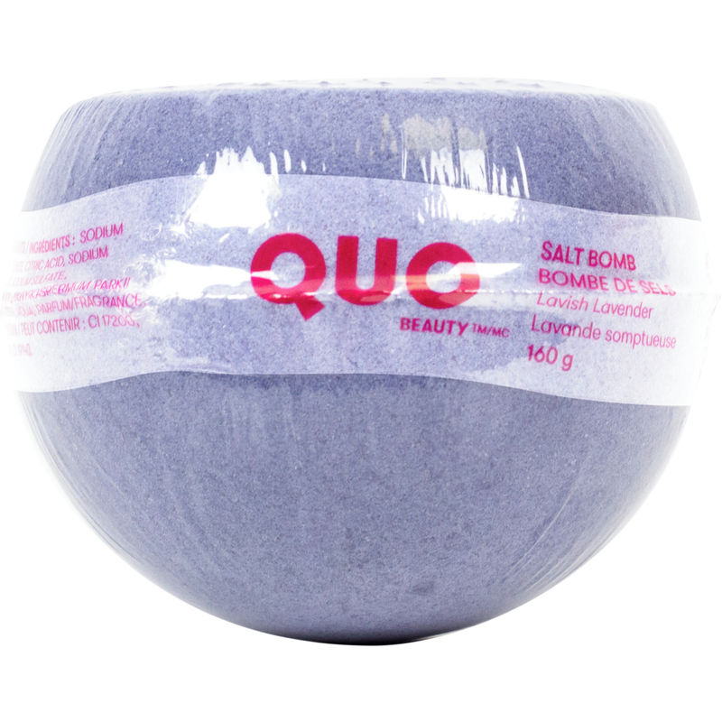 Quo Beauty Salt Bomb Lavish Lavender 160g