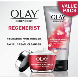 Olay Regenerist Face Wash and Moisturizer - Duo Pack