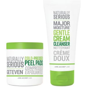 Naturally Serious Full-Size Cleanse & Peel Power Pair 2-Piece Kit