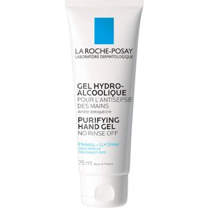 La Roche-Posay Purifying Hand Gel, Antibacterial Hand Sanitizer, 65% Ethanol Alcohol, 75 mL