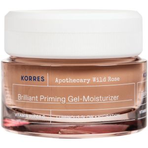 Korres Apothecary Wild Rose Brilliant Priming Gel-Moisturizer