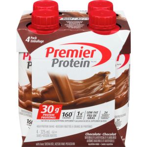 Premier Protein Chocolate Shake 325mL - 30g Protein, Low Sugar, 24 Vitamins & Minerals