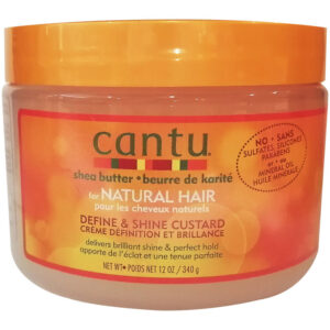 Cantu Define & Shine Custard 340 g - Brilliant Shine & Perfect Hold