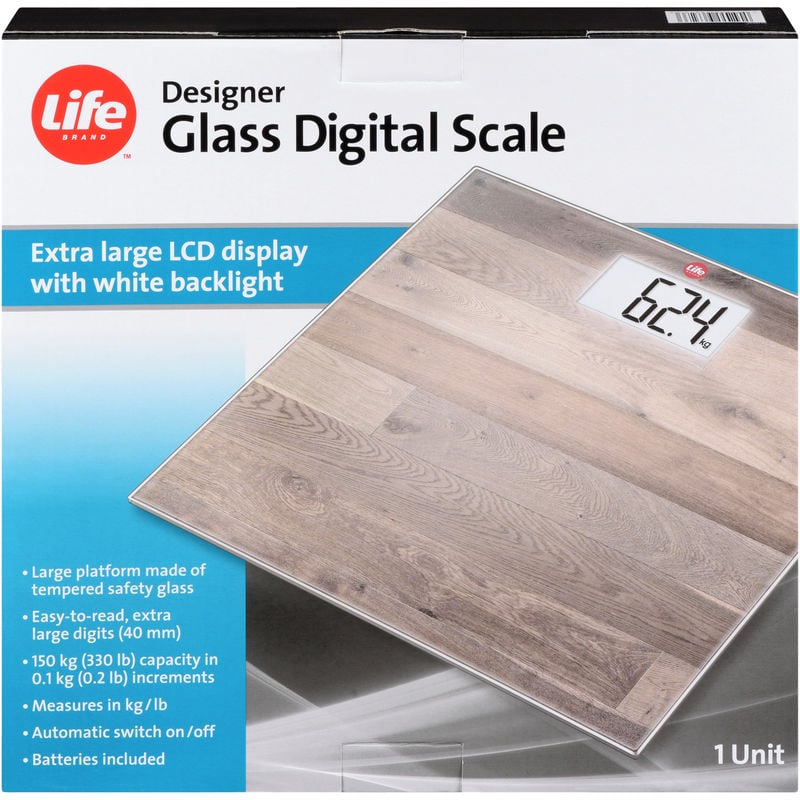 Life Brand LB Glass Designer Scale