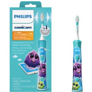 Philips Sonicare Kids Bluetooth Connected Rechargeable Electric Toothbrush