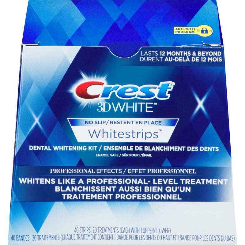 Crest 3D White Whitestrips Professional Effects, 20 Treatments - CTC Health