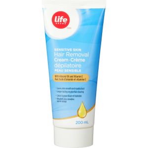 Life Brand Hair Removal Cream Sensitive Skin 200 mL