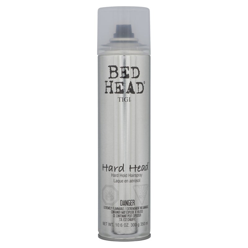 Bed Head Hard Head Hairspray 80% VOC 400 mL - Massive Hold for Long Lasting Styles