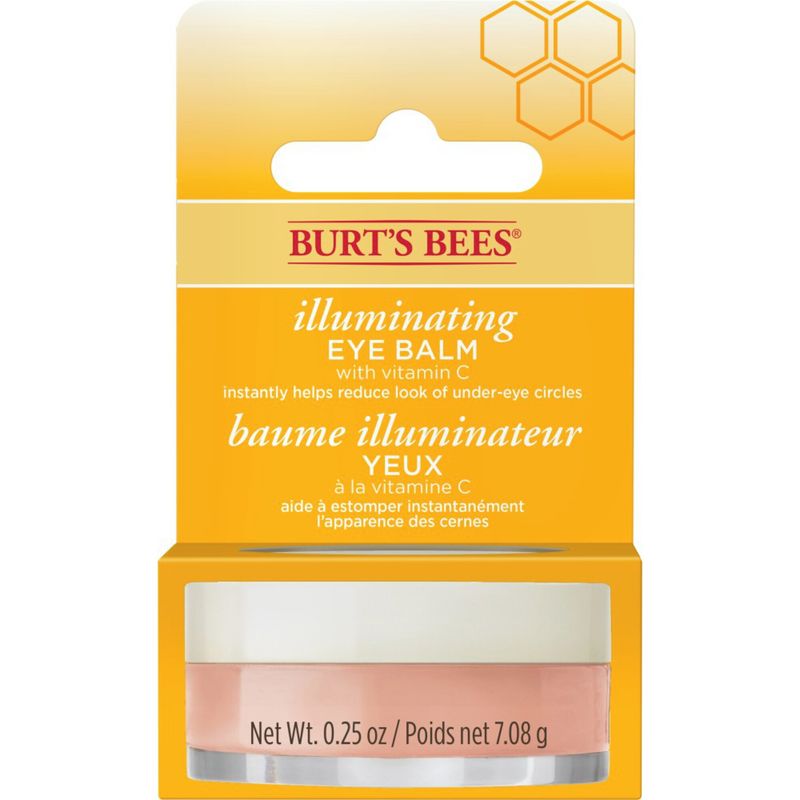 Burt's Bees Illuminating Eye Balm with Vitamin C, 100% Natural Origin 0.25 oz