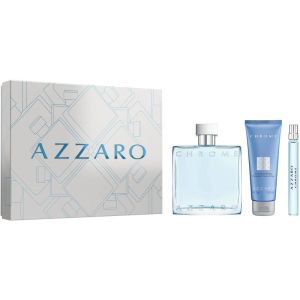 Azzaro Chrome Eau De Toilette Father's Day Gift Set