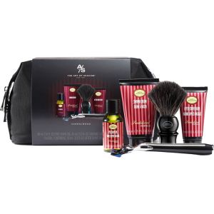 The Art of Shaving Travel Kit With Morris Park Razor Sandalwood 1 Kit