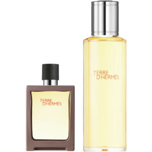 Terre d'Hermes Eau de Toilette Travel Spray and Refill Set