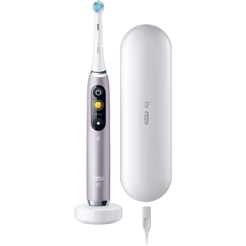 Oral-B iO9 Electric Toothbrush, Rose Quartz 1 EA