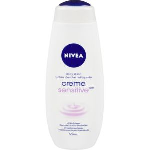 NIVEA Crème Sensitive Body Wash 500 mL