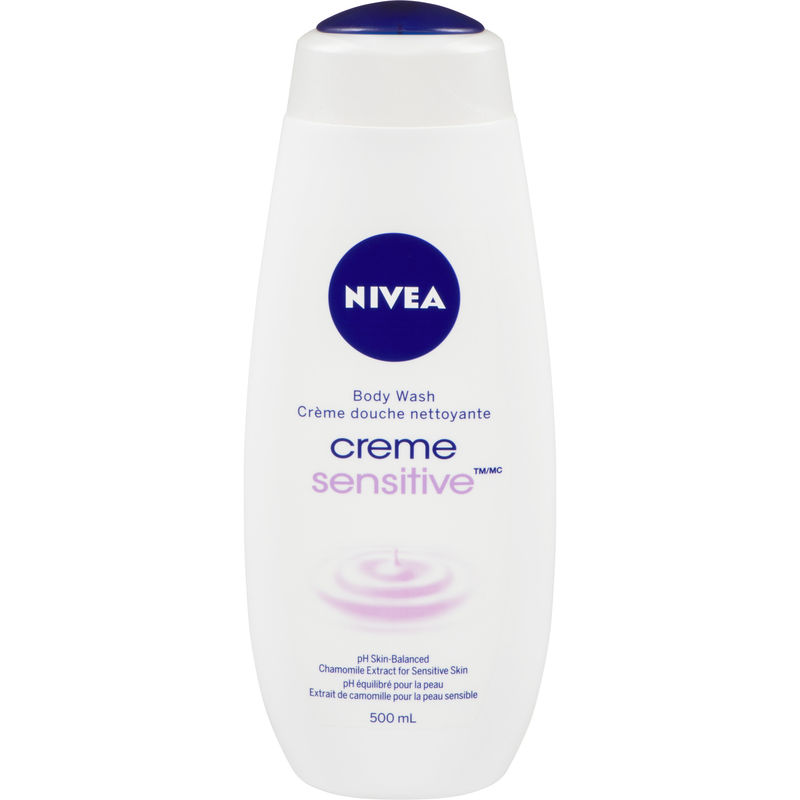 NIVEA Crème Sensitive Body Wash 500 mL