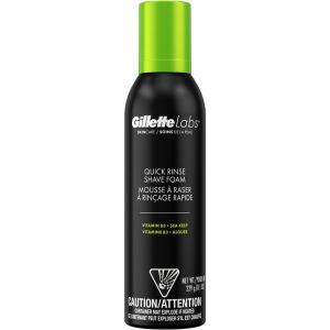 Gillette Quick Rinse Shaving Foam for Men 222 g