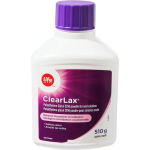 Life Brand CLEARLAX Polyethylene Glycol 3350 Powder for Oral Solution 510 g