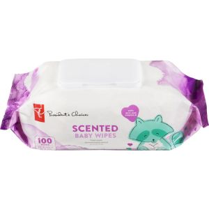PC Baby Wipes Sctd Lid 100 ea - Gentle and Effective Baby Wipes