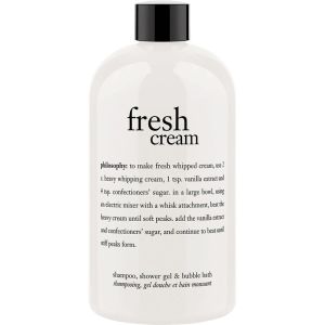 Philosophy Fresh Cream 3-in-1 Shampoo, Shower Gel & Bubble Bath 480mL