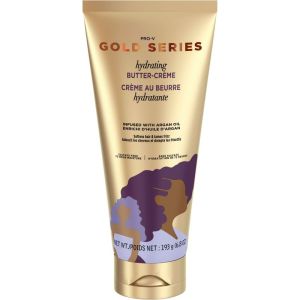 Pantene Gold Series Hydrating Butter Cream with Argan Oil for Curly, Coily Hair