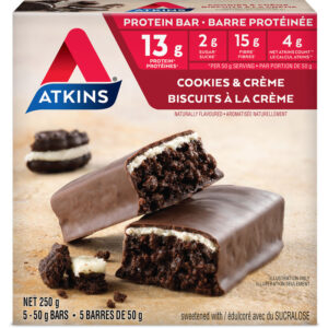Atkins Cookie CrÃ¨me Bar 250 g