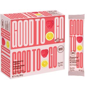 Good to Go Raspberry Lemon Soft Baked Bars - 9 Pack 360g