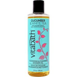 Vitabath Cucumber & White Tea Cleansing & Foaming Oil 236 mL