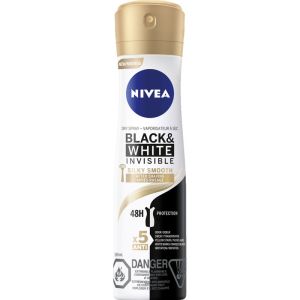 NIVEA Black & White Invisible 48H Protection Silky Smooth Dry Spray