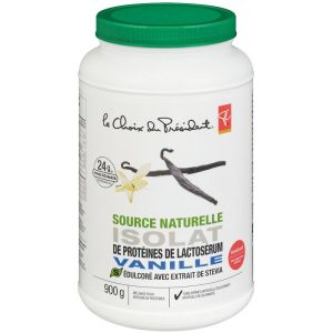 PC Natural Whey Protein Isolate Vanilla 900 g