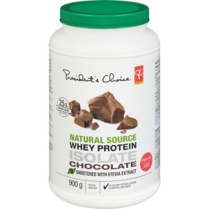 PC Natural Whey Protein Isolate Chocolate 900g