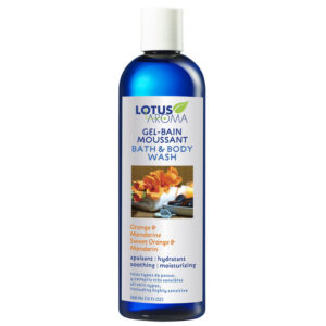 LOTUS AROMA Bath & Body Wash Sweet Orange & Mandarin 360 mL