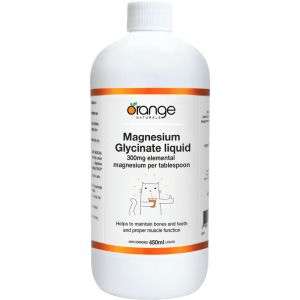 Orange Naturals Magnesium Glycinate Liquid 450mL