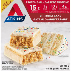 Atkins Birthday Cake Bar