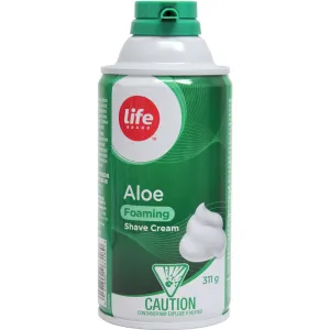 Life Brand LB Shave Cream Aloe Vera 311g