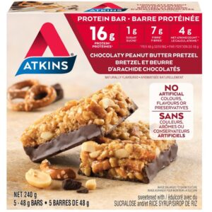 Atkins Chocolaty Peanut Butter Pretzel Bar