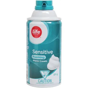 Life Brand LB Shave Cream Sensitive Skin 311g