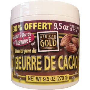 African Gold Cocoa Butter - Moisturizing Solution for Dry Skin and Stretch Marks