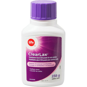 Life Brand CLEARLAX Polyethylene Glycol 3350 Powder for Oral Solution