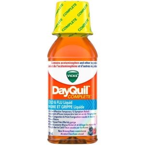 DayQuil Complete Cold & Flu Liquid - All-in-One Symptom Relief