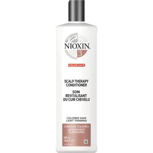 Nioxin System 3 Scalp Therapy Conditioner for Colored Hair with Light Thinning - 500 ML
