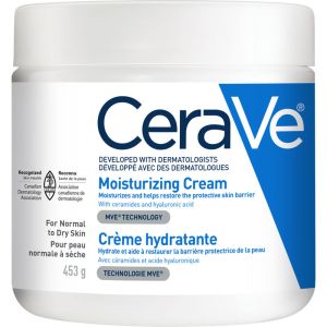 CeraVe Moisturizing Cream for Dry Skin with Hyaluronic Acid & 3 Ceramides 453 G