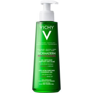 Vichy Normaderm Anti-Acne Purifying Gel Cleanser with Salicylic Acid 400ML