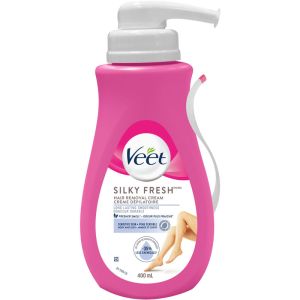 Veet Hair Removal Cream Silky Fresh Body & Legs, Sensitive Skin 400 mL
