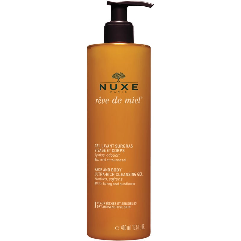 Nuxe RAve de Miel Ultra-Rich Cleansing Gel Face and Body 400 mL