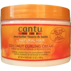 Cantu Shea Butter Coconut Curling Cream for Natural Hair 340g