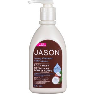 Jason Creamy Coconut Body Wash 887 mL - Biodegradable Formula