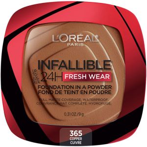L'Oreal Paris Infallible 24H Fresh Wear Powder Foundation - Copper 365