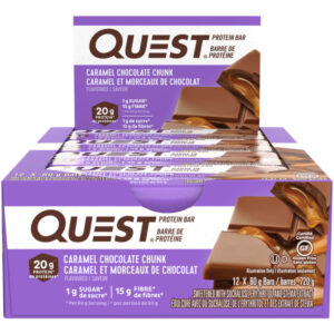 Quest Caramel Chocolate Chunk Protein Bar 720g