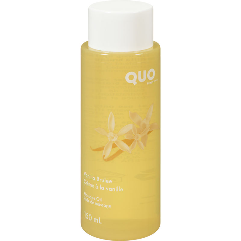 Quo Beauty Vanilla Brulee Massage Oil 150 mL